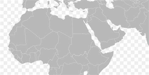 North Africa Central Africa Middle East East Africa Blank Map Png