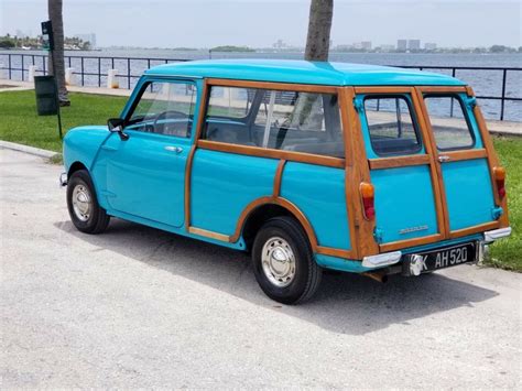 1965 Mini Mk 1 Clubman Woodie Wagon Blue Fwd Manual Clubman Woodie