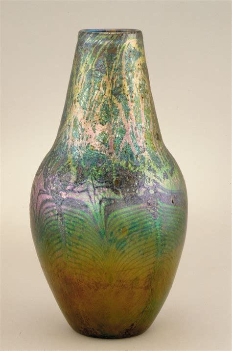 Designed By Louis Comfort Tiffany Vase American The