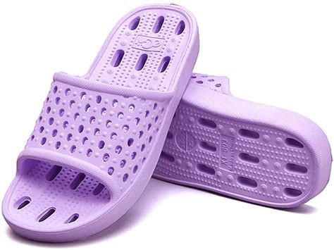 Shower Shoes Men Women Non Slip Bathroom House Slippers College Dorm Room Essentials
