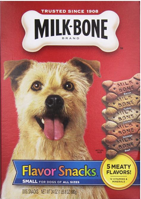 All products from can puppies eat milk bones category are shipped worldwide with no additional fees. MILK-BONE Flavor Snacks Biscuit Dog Treats, 24-oz box - Chewy.com
