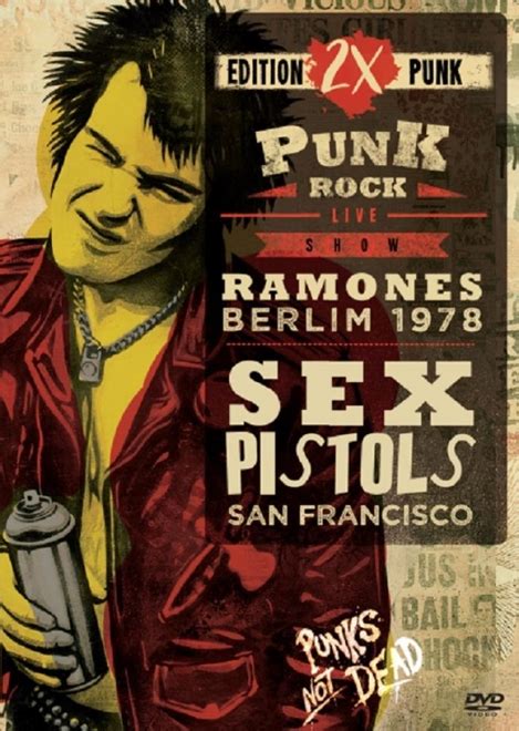 Ramones E Sex Pistols 2x Punk Music Live Dvd Rock Multisom