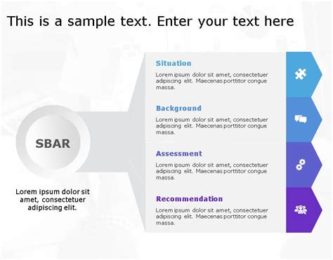 Sbar For Business Use 14l Powerpoint Template