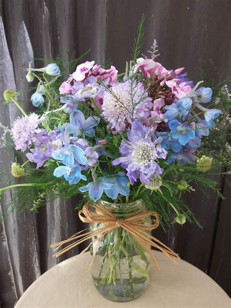 Send Wildflowery Mason Jar Flowers In Los Angeles Ca Mason Jar