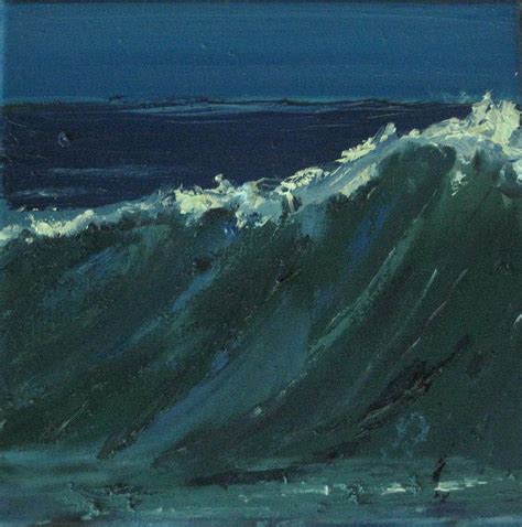 Wave Study Painting By Judy Blundell Fine Art America
