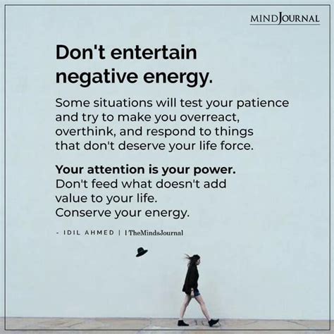 Dont Entertain Negative Energy Energy Quotes Negative Energy Quotes