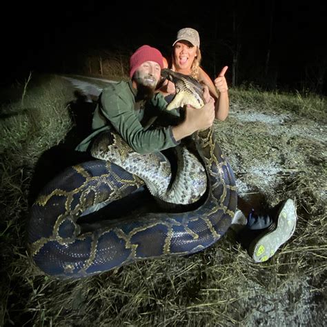 Python Hunter Recalls Catching Floridas Longest Snake
