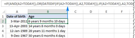 How To Calculate Age In Excel From Birthday 2022