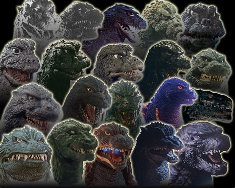 Godzilla Movie Monsters Kaiju Monsters