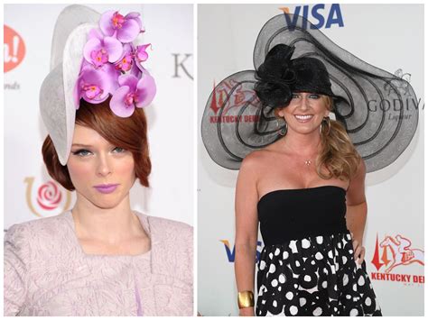 16 Of The Craziest Celebrity Kentucky Derby Hats Purple Clover