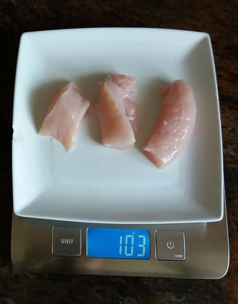 I Can T Weigh Food How Does A 100 Grams Of Chicken Breast Look Like Quora