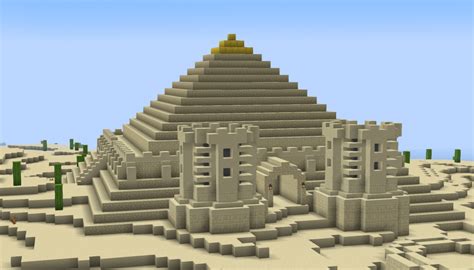 My Take On Reshaping Minecraft Desert Temple Rminecraft