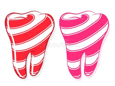 Download Candy Striped Teeth Idiom Sweet Tooth Stock Vector ...