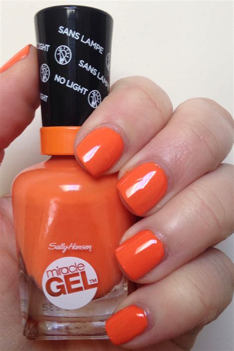 When it comes to fighting dry, brittle nails, miracle cure® by sally hansen has your back! Dare to Compare | Priti NYC Fireglow vs Sally Hansen ...