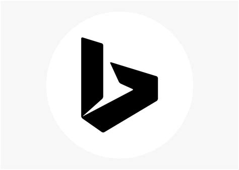 Microsoft Bing ロゴ Clipart Png Download Bing Partner Logo Png White