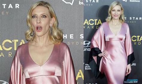 Cate Blanchett Admits Shes Not Wearing Any Knickers At 2015 Aacta