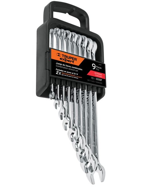 Combo Wrench Set 9pc Truper