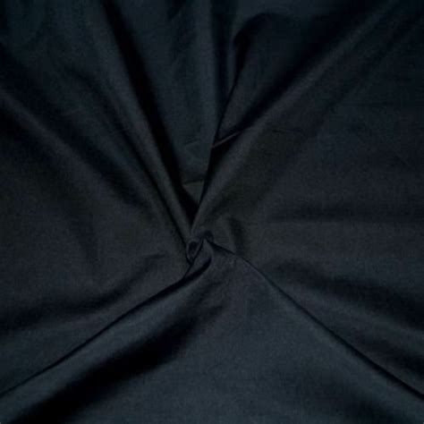 100 Cotton Black Fabric Indian Natural Light Weight Plain Etsy