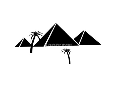 Pyramid Svg Clipart Egypt Png Egypt Clipart Svg Egypt Svg Etsy Uk