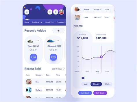 Seller Store Responsive Ui Mobile Design Inspiration Web App Design