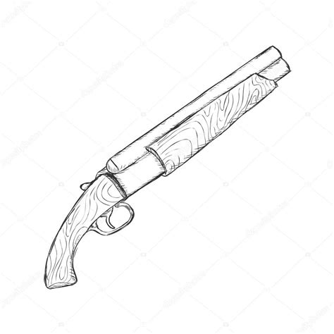 The Best Free Shotgun Drawing Images Download From 141 Free Drawings