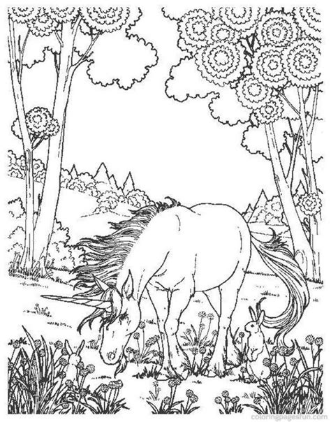 This detailed unicorn coloring page is a fun way to let your creativity shine while adding color and detail to this unicorn. Realistic Unicorn Coloring Pages - Coloring Home