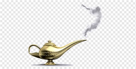 Brass Colored Oil Lamp Genie In A Bottle One Thousand And One Nights