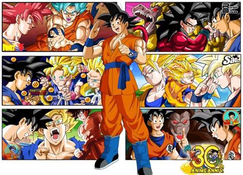 Todas Las Fases De Goku Del 1 Al 1000 Fases De Goku Del 1 Al 10