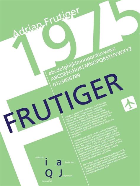 Frutiger 1977 Adrian Frutiger Font Free Download •