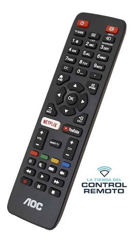 Control Remoto Para Tv Aoc Smart Tv Cuotas Sin Interés