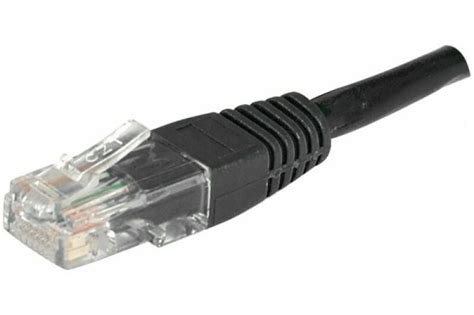 There are two standards that are used for rj45 connector wiring. CABLE RJ45 Cat 6, U/UTP Noir, 10m