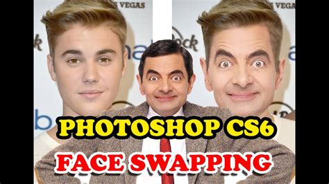 Mr Bean Face Swapping Photoshop Cs6 Youtube