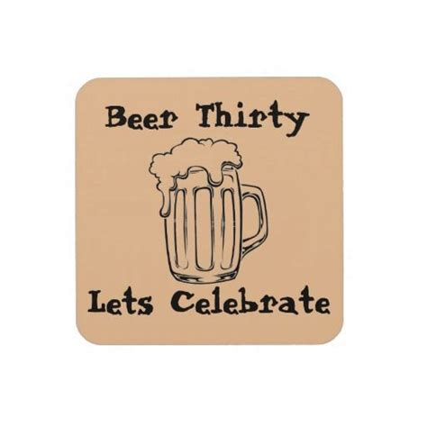 Beer Thirty Coasters Unique Beers Unique Gifts Beer Thirty Beer Coasters Beer Humor Lets