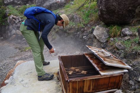 Unexplored Hot Spring Nakabusa Onsen Enjoy Geothermal Cuisine And