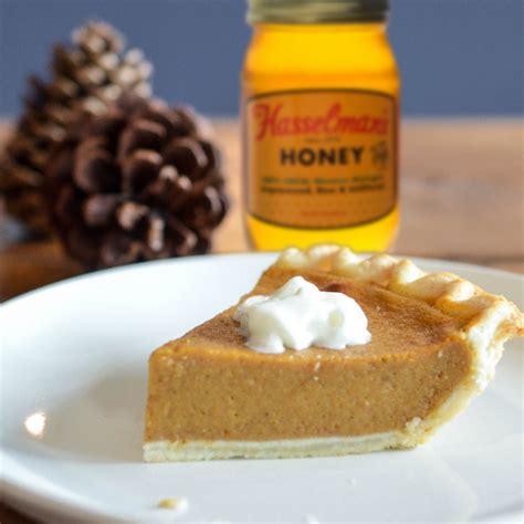 Browned Butter Honey Pumpkin Pie The Great Lakes Bee Company