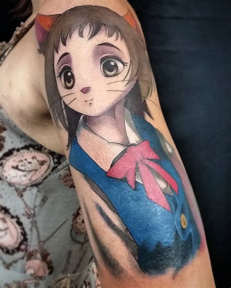 Anime Tattoo Concept Art