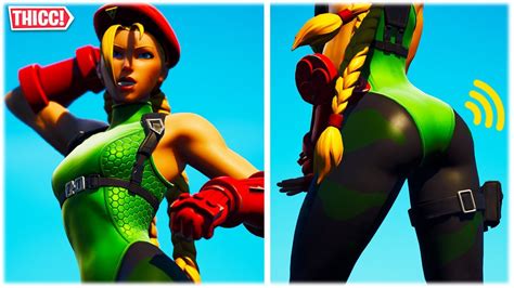 FORTNITE THICC CAMMY SKIN SHOWCASED IN REPLAY THEATRE WITH DANCES