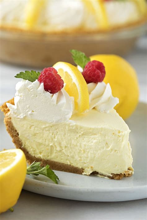 Crustless Lemon Cream Pie Recipe Yummly Recipe Lemon Cream Pies My