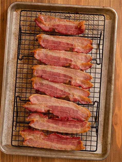 Oven Baked Bacon Crispy And Chewy Recipe Dinner Then Dessert