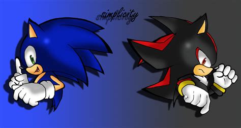 Sonic And Shadow By Sonictopfan On Deviantart