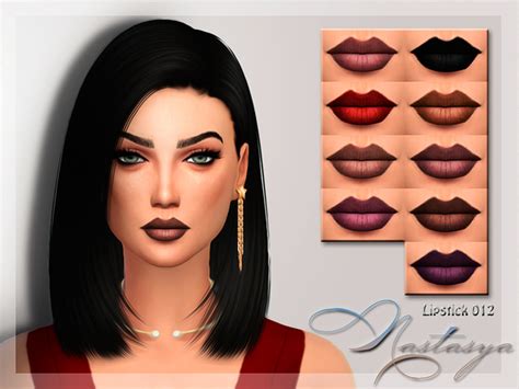 Lipstick 012 By Nastasya At Tsr Sims 4 Updates