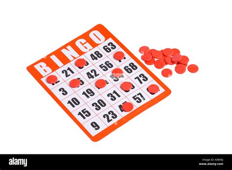 Bingo Cut Out Stock Images And Pictures Alamy
