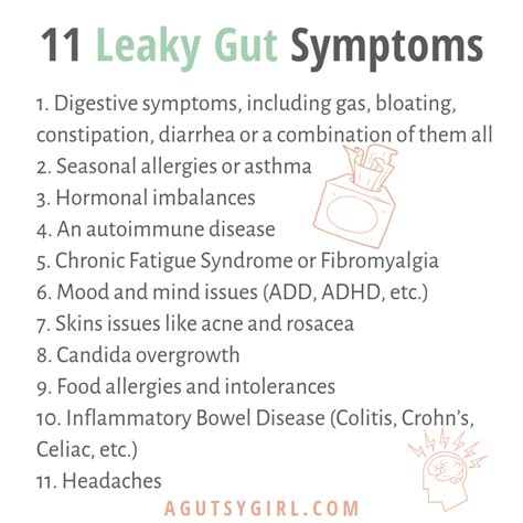 Leaky Gut Syndrome A Gutsy Girl®
