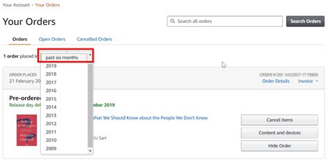 How To View And Download Your Amazon Order History