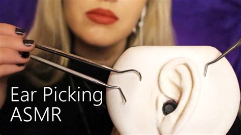 Asmr Ear Picking And Deep Cleaning Soundsno Talking Youtube