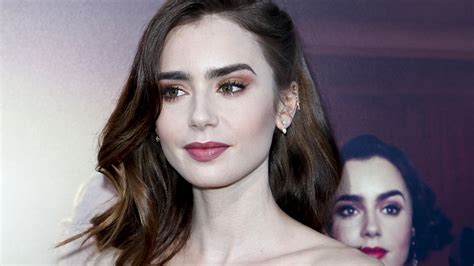 Lily Collins Showed Off Her Adorable Rarely Seen Freckles And Were