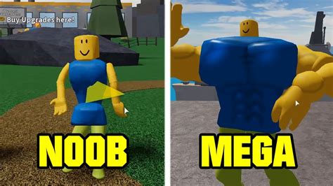 Roblox Noob To Mega Noob Mega Noob Simulator New Update Youtube