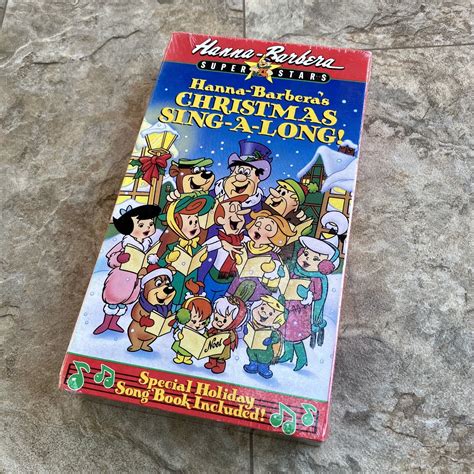 Hanna Barbera S Christmas Sing Along Vhs Video Flintstones Yogi Jetsons