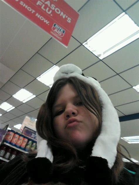 Me Tryin On A Panda Hat Mirror Selfie Selfie Scenes