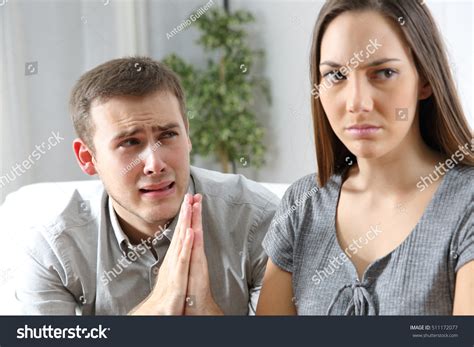 Husband Asking Forgiveness His Ex Wife Stock Photo Shutterstock